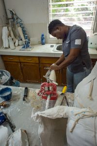 prosthetics being created for children of the orphanage